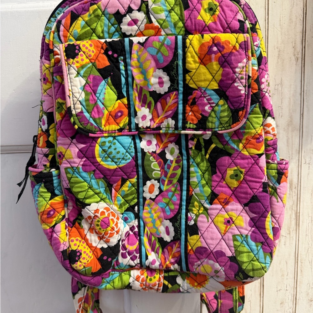 Vera Bradley Multicolor Floral Backpack